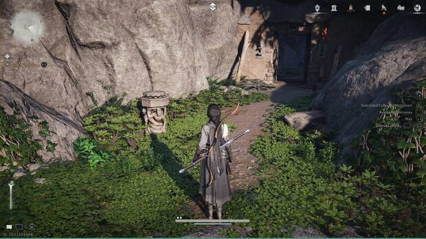 Where Winds Meet - Cmo dominar el Abanico Panacea, entrada de la cueva donde dominar el Abanico Panacea