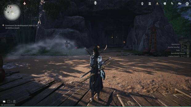 Where Winds Meet - Oleada Oscura de Qinghe, ubicaci�n de la entrada de la cueva donde se consigue el Fragmento La Calamidad del T�tere Dormido