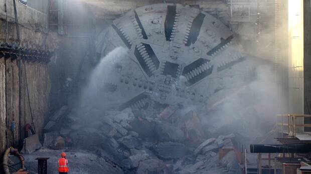 Tren de alta velocidad bajo el agua en China