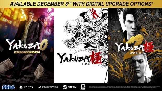 Descuento para las nuevas versiones de Yakuza 0, Yakuza Kiwami y Yakuza Kiwami 2