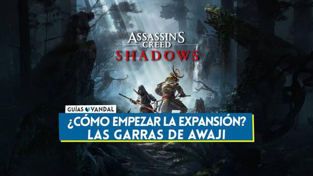 Gua de Assassin's Creed Shadows - Cmo empezar la expansin Las garras de Awaji