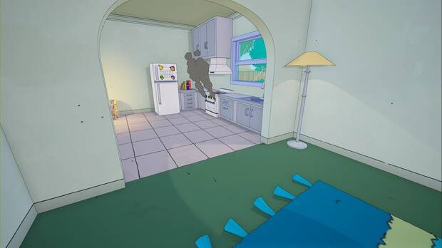 Los mejores easter eggs de Los Simpson en Fortnite - horno de la casa del director Skinner