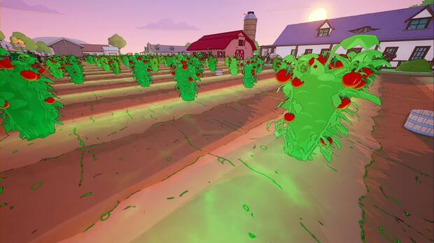 Los mejores easter eggs de Los Simpson en Fortnite - plantas de Tomaco en la Granja de Cletus