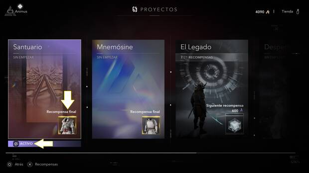 Assassin's Creed Shadows - Activar el proyecto Santuario en el Animus para desbloquear el traje de Ezio Auditore