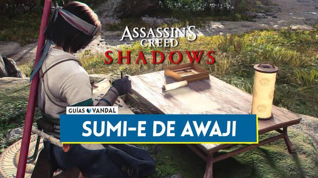 Assassin's Creed Shadows - Todos los sumi-e de paisajes del DLC Las garras de Awaji