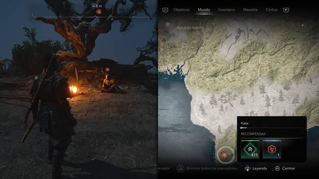 Assassin's Creed Shadows - Localizacin en Awaji del kata Nomura Magoroku