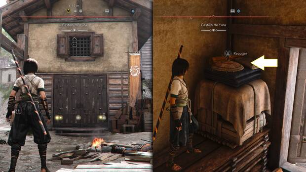 Assassin's Creed Shadows - Ubicacin en la que se consigue el tesoro del trofeo de Tomeji