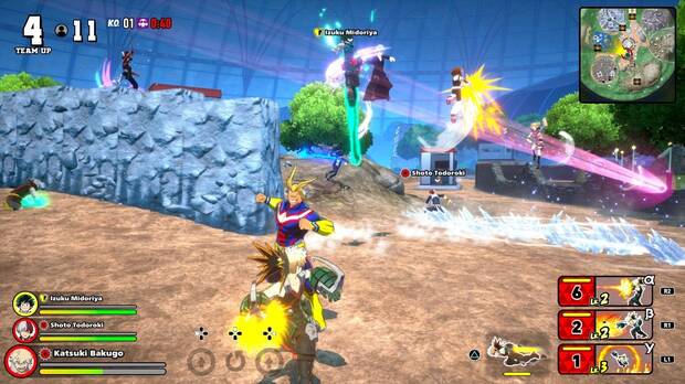 My Hero Ultra Rumble se lanza en otoo en consolas y PC