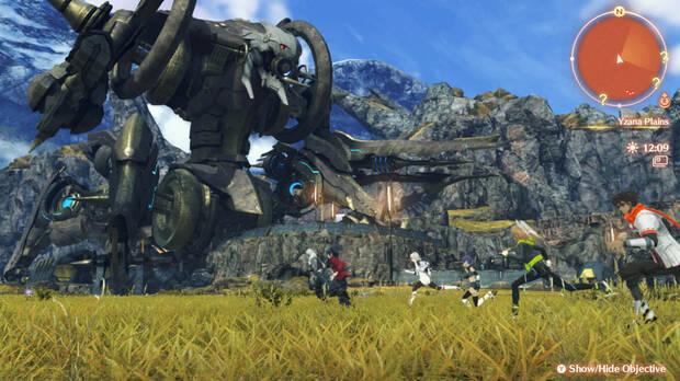 Captura de Xenoblade Chronicles 3.
