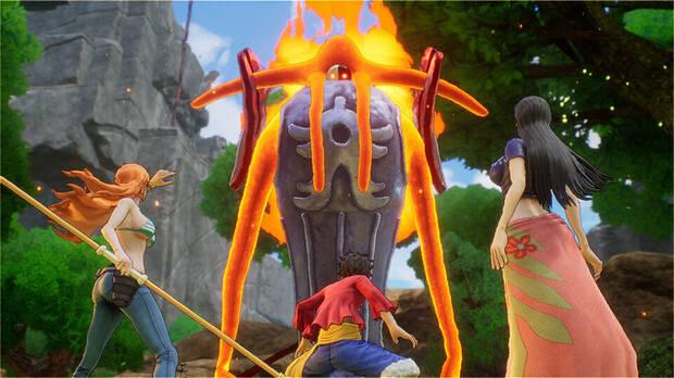 One Piece Odyssey gameplay de 18 minutos RPG de One Piece