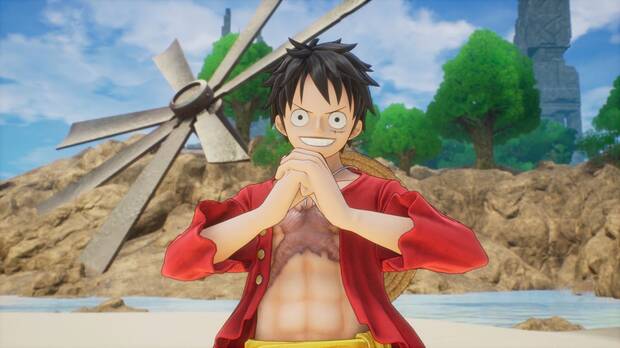 Luffy en One Piece Odyssey.