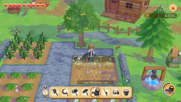 Story of Seasons: Pioneers of Olive Town para PS4 en verano