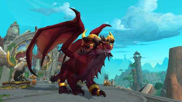 Captura de World of Warcraft: Dragonflight, la nueva expansin del MMO.