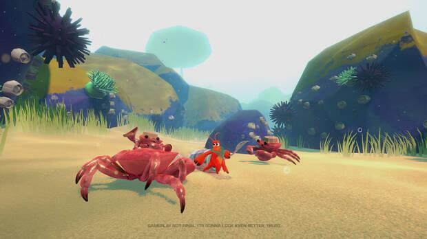 Captura de Another Crab's Treasure, uno de los indies más prometedores de 2023.
