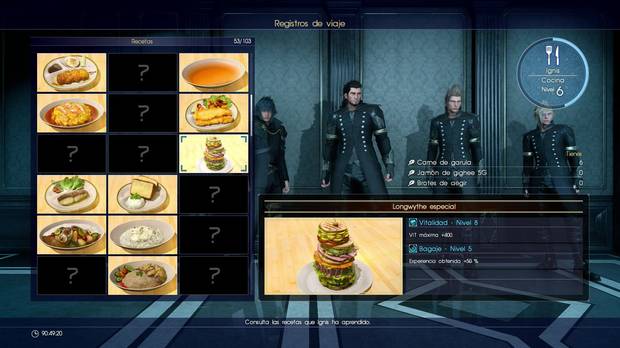 Final Fantasy XV Longwythe especial