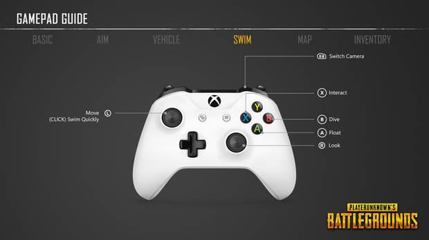 Detallan los controles de Playerunknown's Battlegrounds en Xbox One Imagen 5