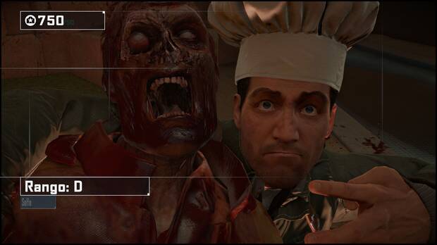Hacer el payaso es una constante en este 'Dead Rising', el más humorístico de todos.