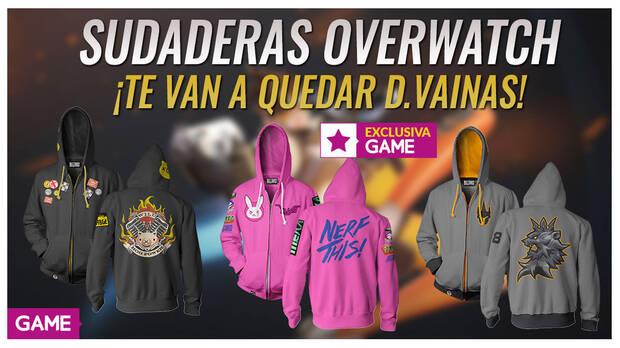 GAME vender de forma exclusiva las sudaderas de Overwatch Imagen 2