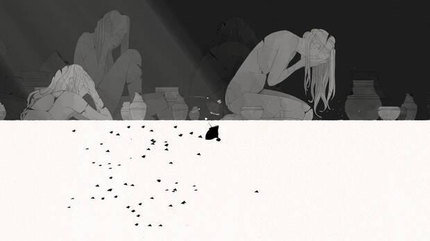‘GRIS’ es un juego repleto de imágenes con mucha fuerza visual y alegórica.