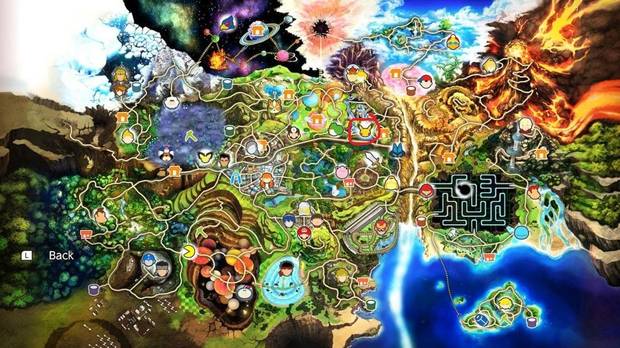 smash bros ultimate world of light character locations