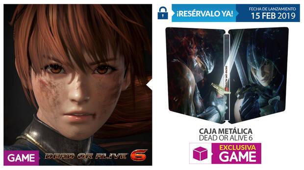 GAME anuncia su steelbook exclusivo para Dead or Alive 6 Imagen 2