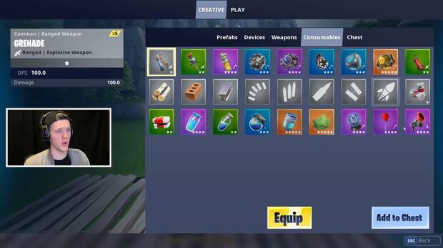 Se filtra el 'modo creativo' de Fortnite, diferente al battle royale Imagen 4