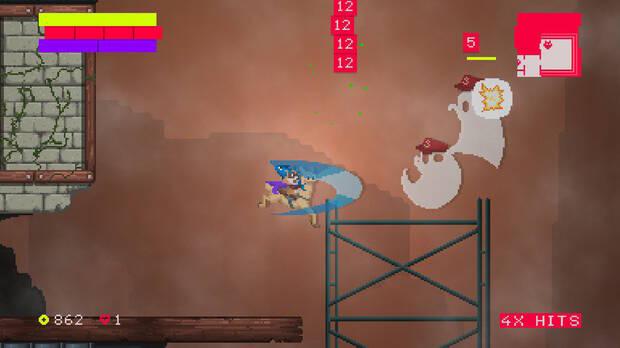 Uno de los combos más efectivos consiste en lanzar al rival hacia el aire, saltar, ejecutar una combinación de ataques simples y rematarla con un golpe descendente.