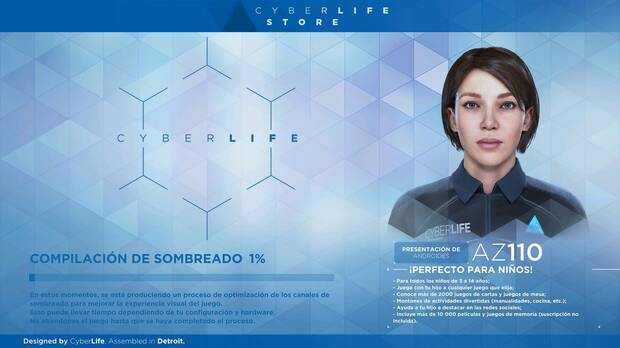 Al iniciar el juego deberemos de esperar unos minutos para una compilaci�n de sombreado que mejorar� el rendimiento.
