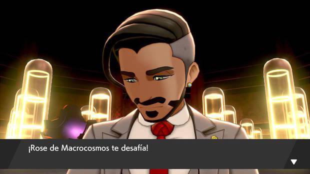Guía Pokémon Espada y Escudo - Combate contra Rose de Macrocosmos