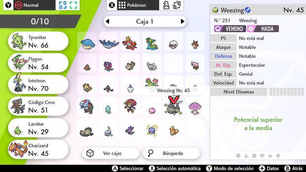 Cajas Pokémon en Espada y Escudo