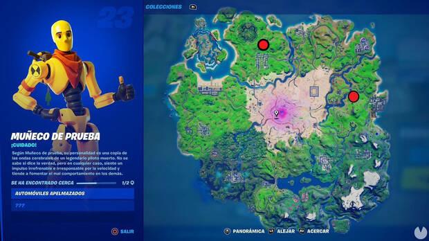 Fortnite - Muñeco de pruebas
