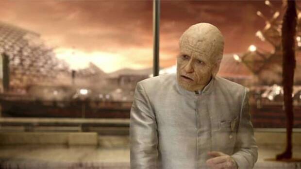 Weyland en 'Prometheus' con más de 99 años