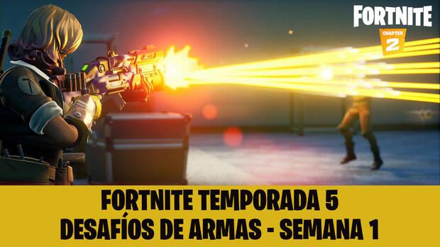 Fortnite Battle Royale - Semana 1: desafíos de armas