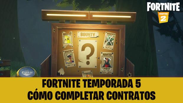Desafío Fortnite: Cómo completar contratos