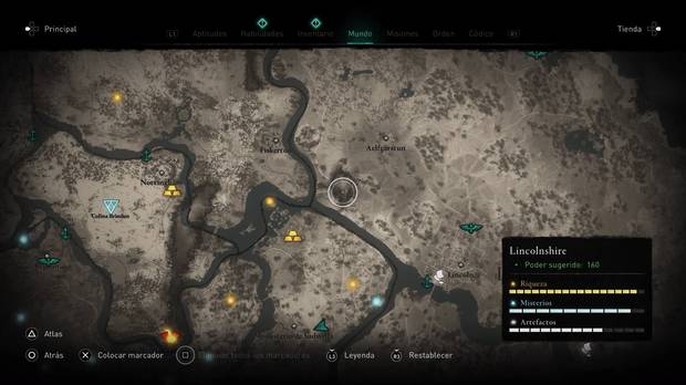 AC Valhalla - Orden de los Antiguos - Localización de Cola