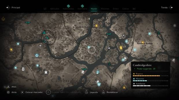 AC Valhalla - Orden de los Antiguos - Localización de Eorforwine