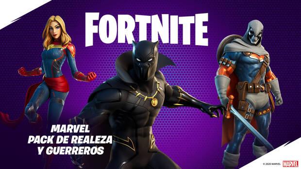 Cmo conseguir a Black Panther, Capitana Marvel y Taskmaster en Fortnite?