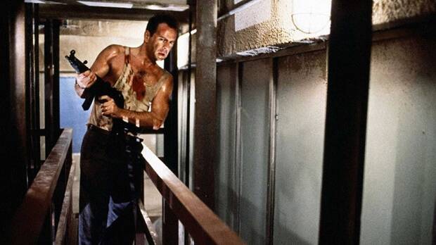 Bruce Willis en Die Hard
