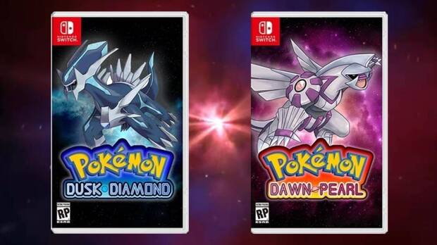 Pokmon Diamante Perla Switch Fanart