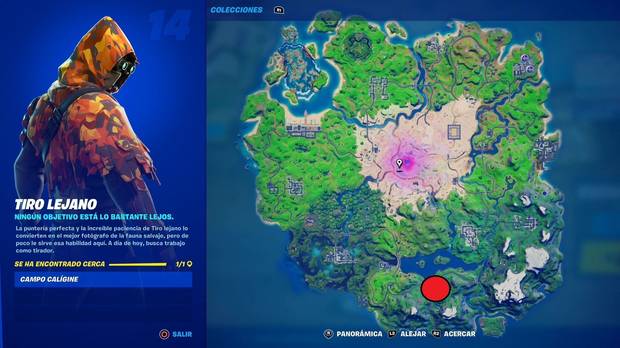 Fortnite - Tiro lejano
