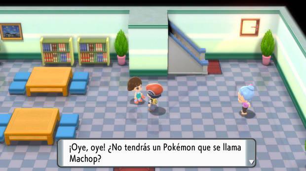 Pokémon Diamante Brillante y Pokémon Perla Reluciente - Intercambio de Abra en Ciudad Pirita