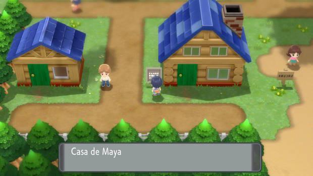 Pokémon Diamante Brillante y Pokémon Perla Reluciente - Casa de Maya (o León)