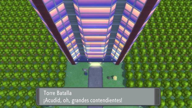 Pokémon Diamante Brillante y Pokémon Perla Reluciente - Torre Batalla