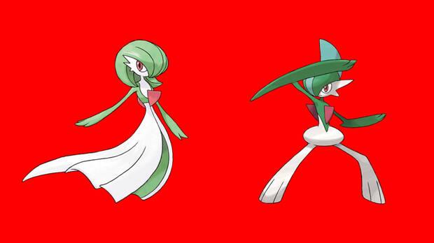 Gardevoir Gallade princesa y caballero