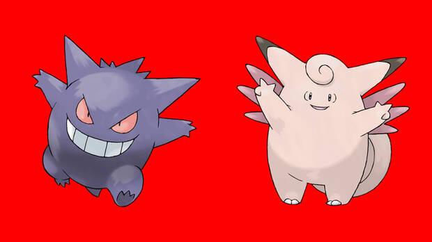 Gengar fantasma de Clefable