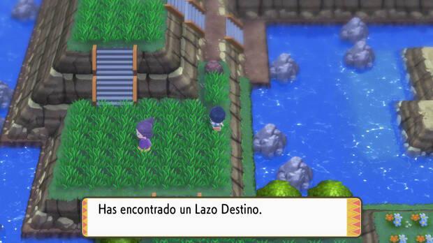 Pokémon Diamante Brillante y Pokémon Perla Reluciente - Localización del Lazo Destino