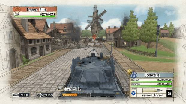 Captura de Valkyria Chronicles