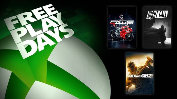 Free Play Days de Xbox Live Gold del 2 al 6 de diciembre.