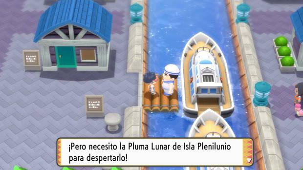 Pokémon Diamante Brillante y Pokémon Perla Reluciente - Viajar a la Isla Plenilunio