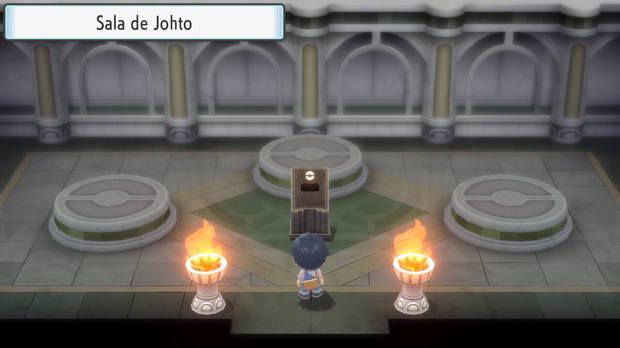 Pokémon Diamante Brillante y Pokémon Perla Reluciente - Sala de Johto
